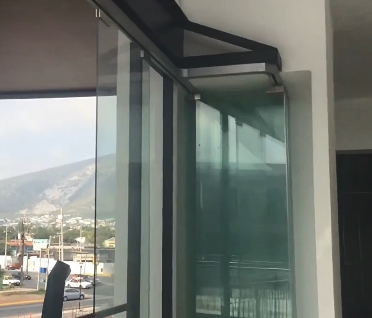 glass wall