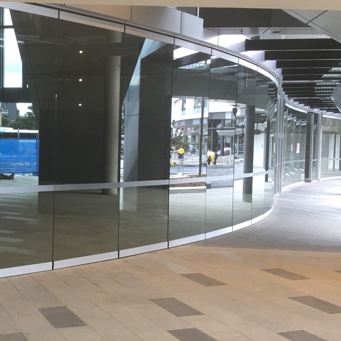 frameless glass partition,movable wall system